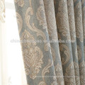 Tela de cortina de janela jacquard personalizada de luxo